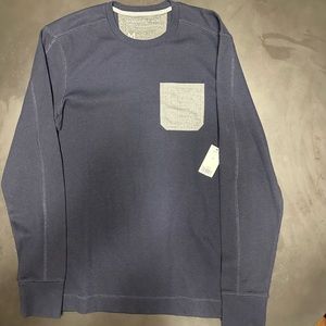 Banana Republic Long-sleeve Tee in Navy
